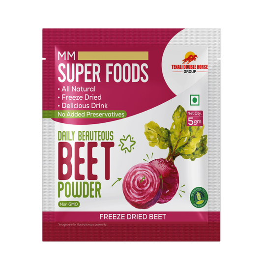 Daily Beauteous Beet Powder – Freeze Dried Beetroot (10 Sachets Box)