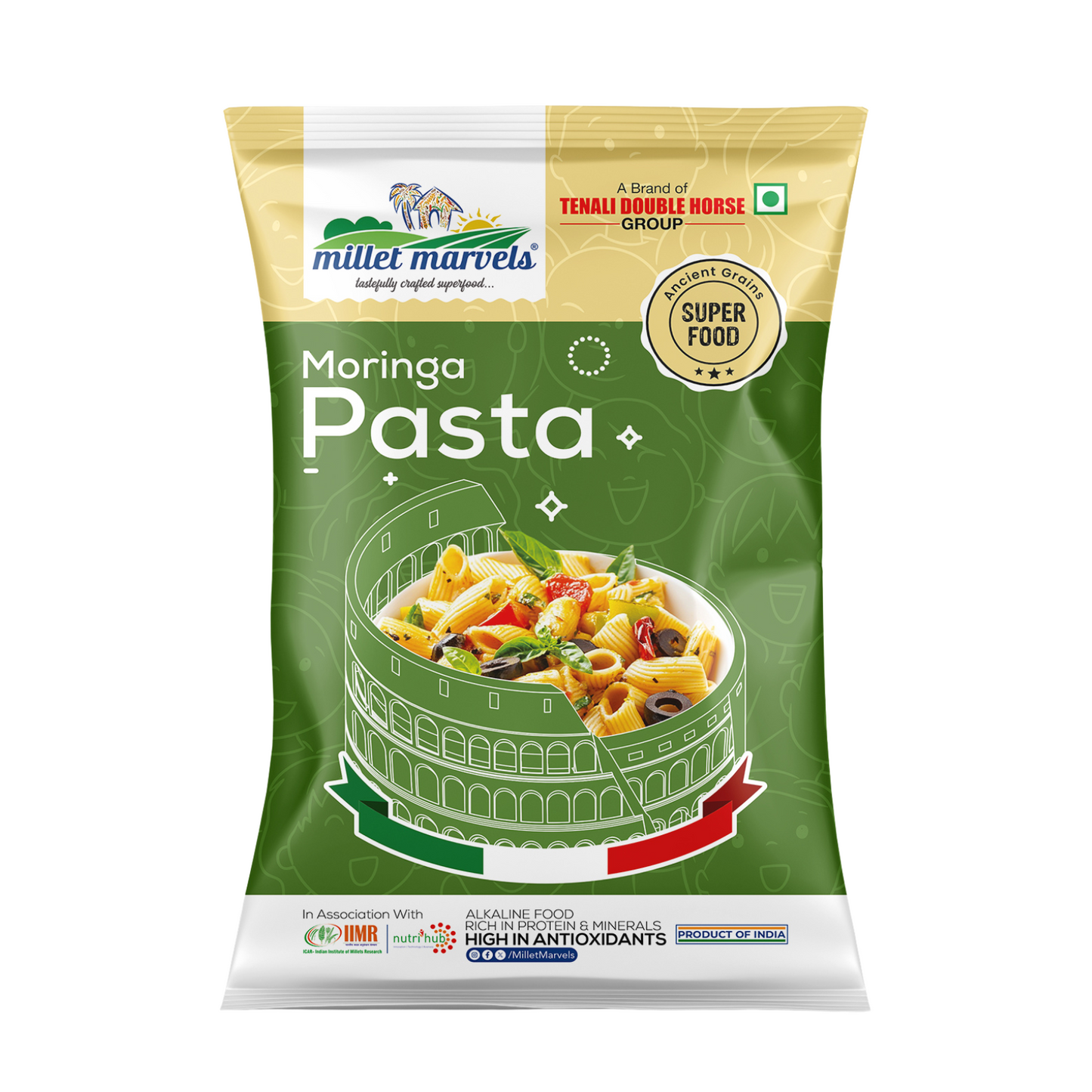 Moringa Pasta 175 Grams