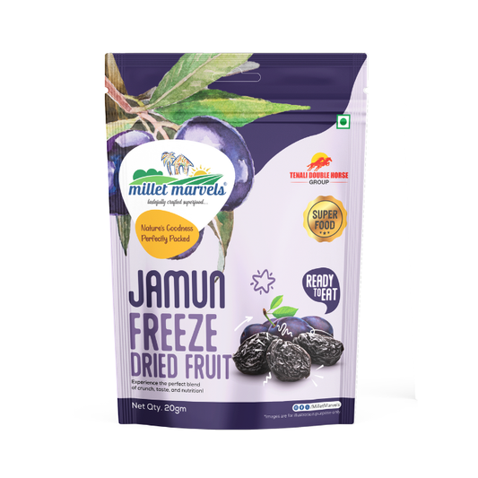 Jamun Freeze Dried Fruit – 100% Natural Superfruit Snack
