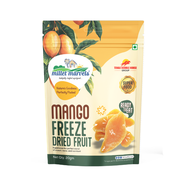Mango Freeze Dried Fruit – 100% Natural Crispy Superfruit Snack