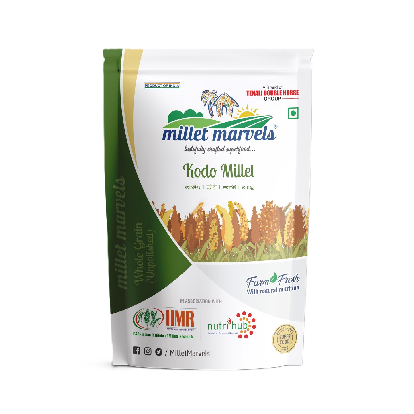 TDH Millet Kodo Millet Grains by Tenali Double Horse