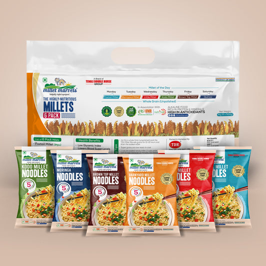 pack of 6 millet noodles